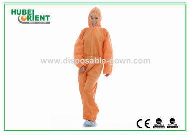Dustproof Disposable Protective Coverall With Hood
