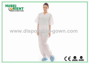 CE MDR Antibacterial Medical SMS Disposable Pajamas For Hospital