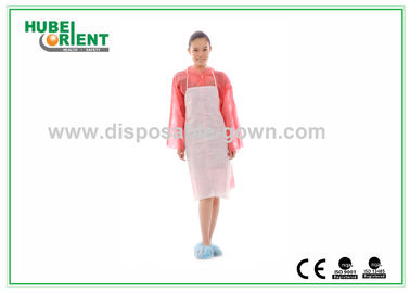 Splash-Proof Disposable use Tyvek Aprons/Waterproof Disposable Plastic Aprons