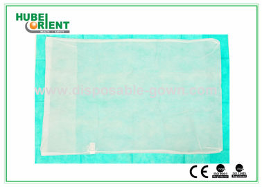Customized Disposable Bed Sheets Nonwoven Fabric Pillow Cover , CE / ISO Approved