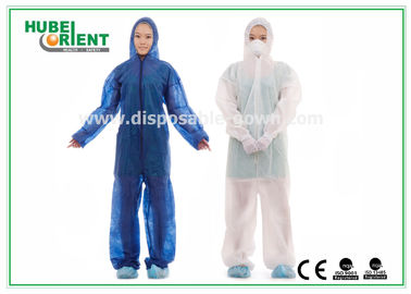 SMS Microporous Medical Coveralls For Hospital