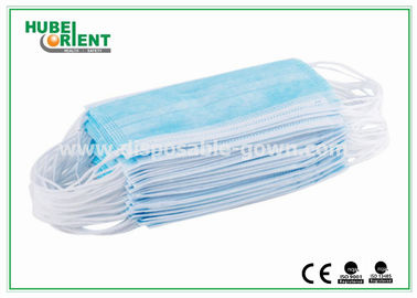 EN14683 9x18cm 3 Ply Disposable Face Mask With Ear Loop