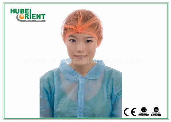 Ventilate Double Elastic Nonwoven Round Mob Cap