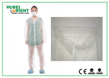 Polypropylene Disposable Protective Coveralls With Hood And Feetcover