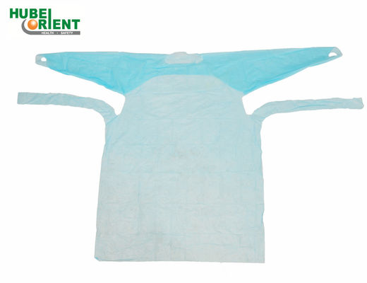CPE Disposable Protective Clothing With Thumb Cuffs