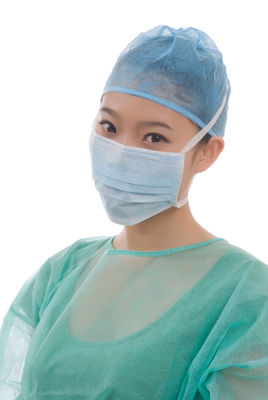 9*18cm Non Irritating Disposable Face Mask With Nonwoven Ties