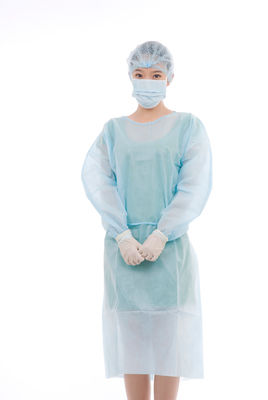 Non Woven SMS Medical Disposable Isolation Gown