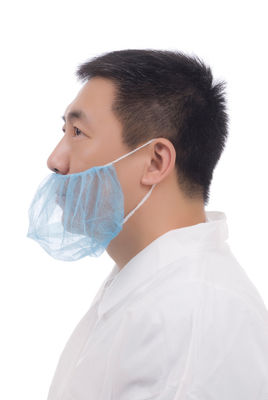 No Tight Nonwoven Disposable Beard Cover With Double Elastic