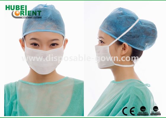 Non Sterile Meltblown Nonnoven Tie On Face Mask For Hospital Medical Using