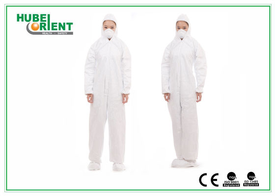 Breathable Disposable Microporous Coverall With Hood