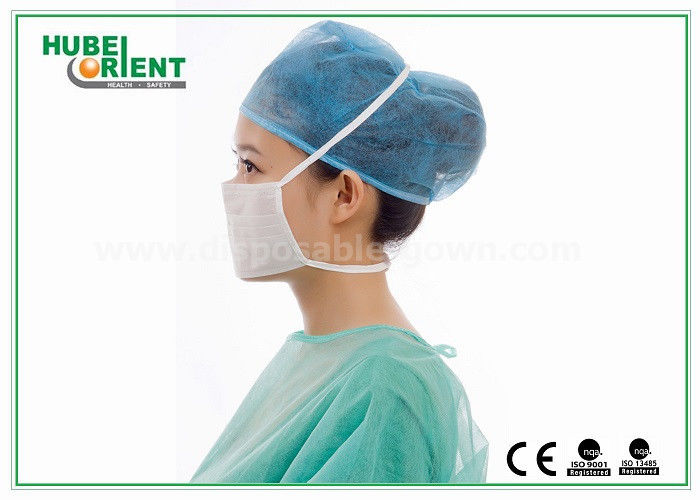 Disposable Non-irritating Non-woven Medical Face Mask With Tie-on For Hospital