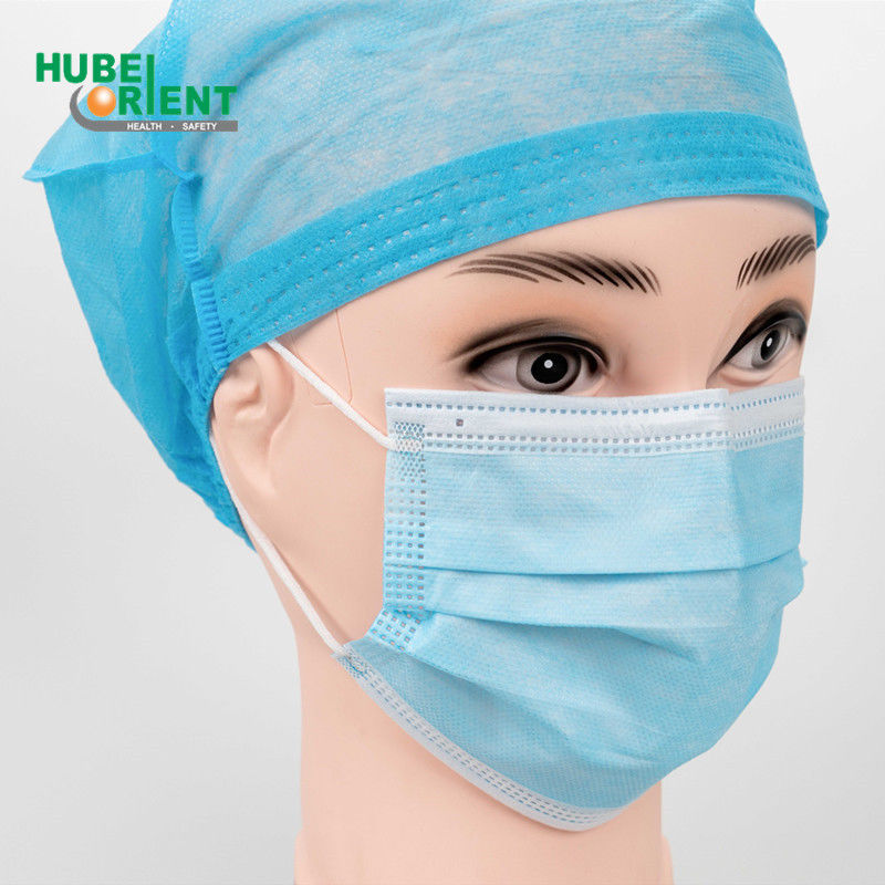 EN14683 Type-IIR/Type-II High Breathability Disposable Surgical Face Mask With Earloop