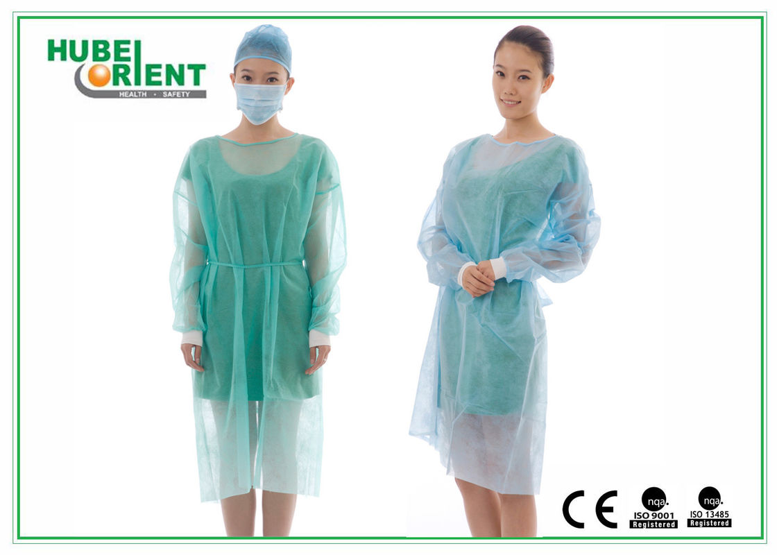 Tyvek Lab Coat Non Woven Disposable Lab Coat Hospital Nursing Disposable Gown