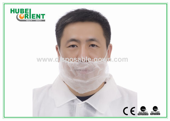 Breathable Double Elastic 10gsm Nonwoven Beard Cover