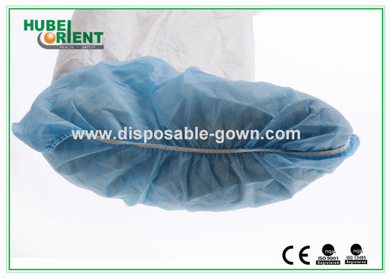 One Time Use Odorless Nonwoven Shoe Covers With Elastic Ankle