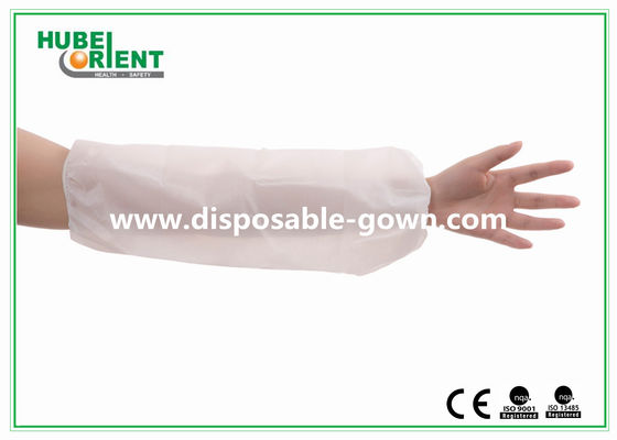 Non Woven Disposable Oversleeves With Double Elastic