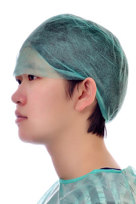 Round Disposable Nonwoven Doctor Cap For Hospital