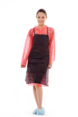 No Sleeves Nonwoven Apron ISO13485 For Canteen