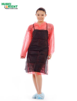 Splash Prevention 40g/m2 Disposable Non Woven Apron Without Sleeves
