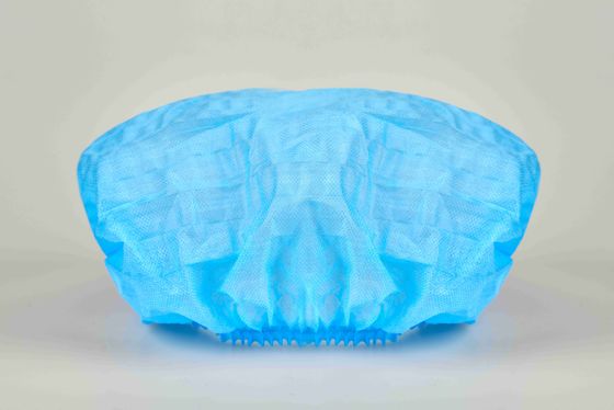 25gsm Non-Woven Double Elastic Disposable Round Head Cap Medical Doctor/Nurse Cap